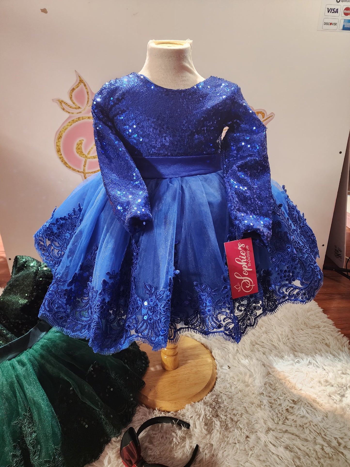 Princess Inspired Royal Blue